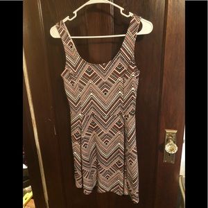 Aztec Jersey Dress